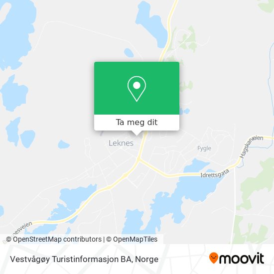Vestvågøy Turistinformasjon BA kart