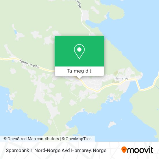 Sparebank 1 Nord-Norge Avd Hamarøy kart