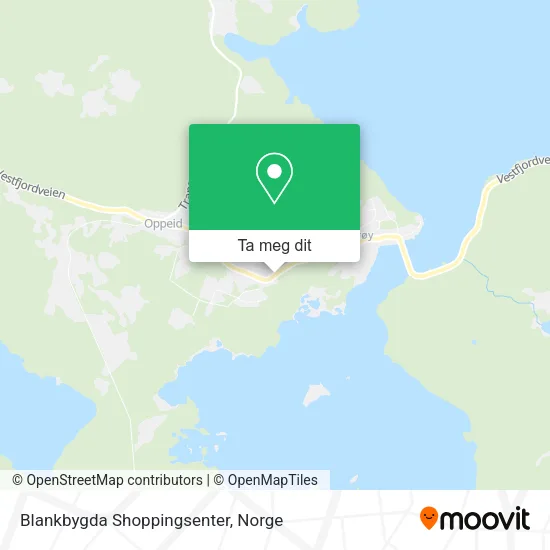 Blankbygda Shoppingsenter kart