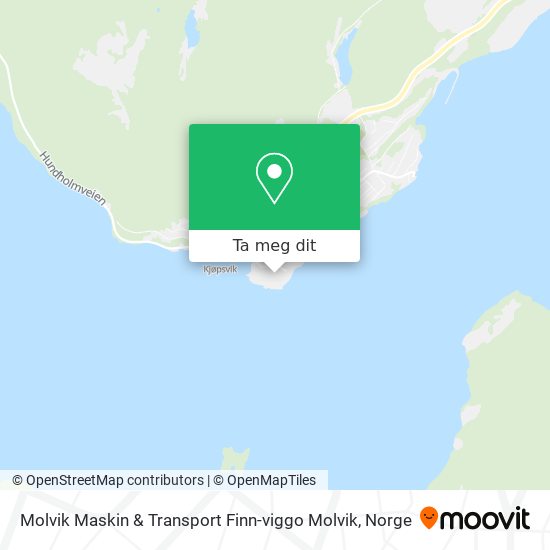 Molvik Maskin & Transport Finn-viggo Molvik kart