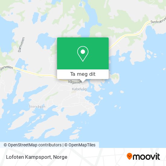 Lofoten Kampsport kart