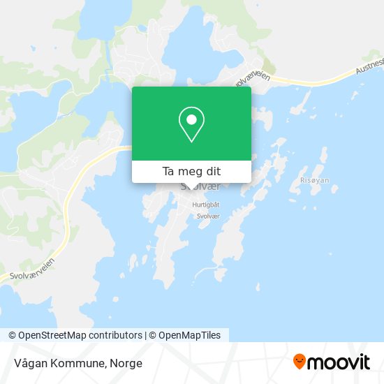 Vågan Kommune kart