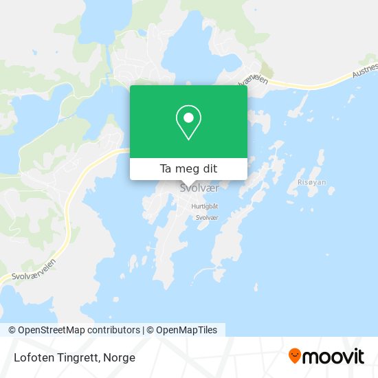 Lofoten Tingrett kart