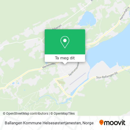 Ballangen Kommune Helsesøstertjenesten kart