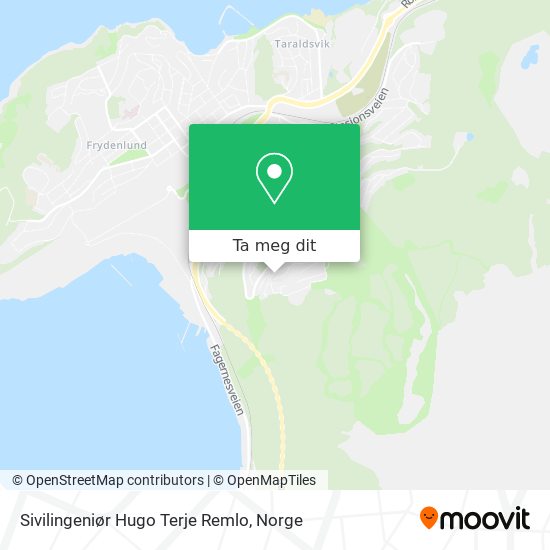 Sivilingeniør Hugo Terje Remlo kart