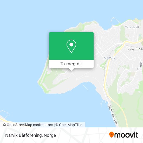 Narvik Båtforening kart