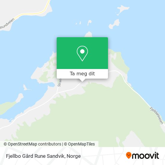 Fjellbo Gård Rune Sandvik kart