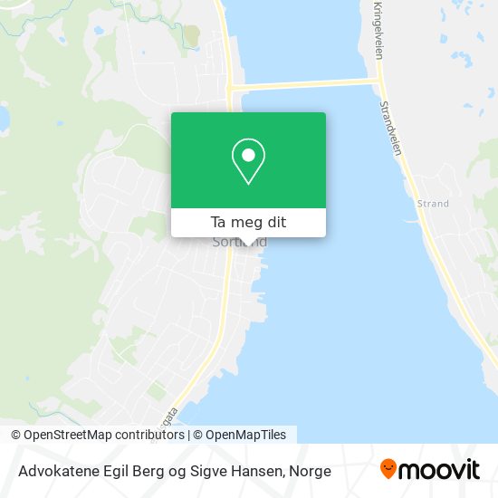 Advokatene Egil Berg og Sigve Hansen kart