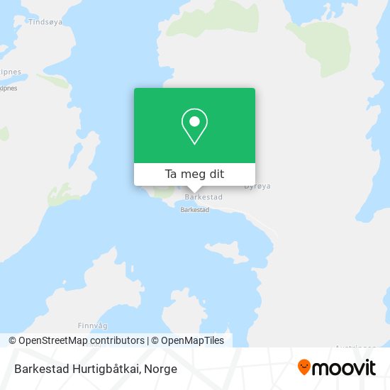 Barkestad Hurtigbåtkai kart