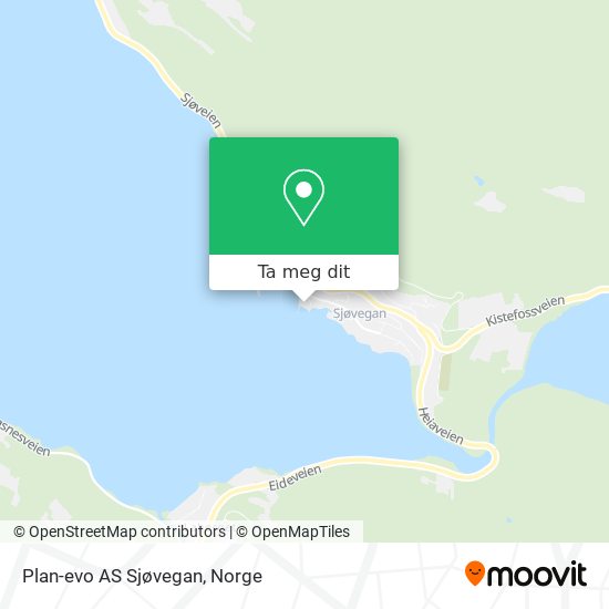 Plan-evo AS Sjøvegan kart