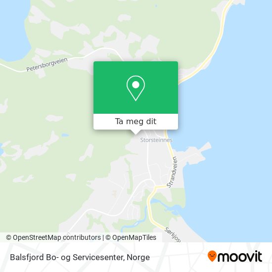 Balsfjord Bo- og Servicesenter kart