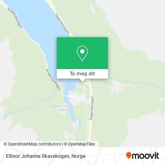 Ellinor Johanne Skavskogen kart