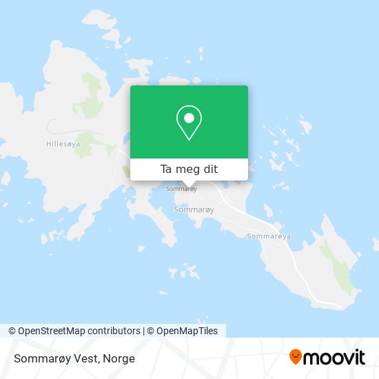 Sommarøy Vest kart