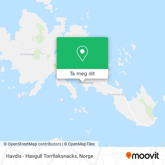 Havdis - Havgull Torrfisksnacks kart