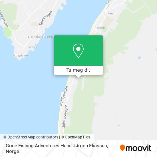 Gone Fishing Adventures Hans Jørgen Eliassen kart
