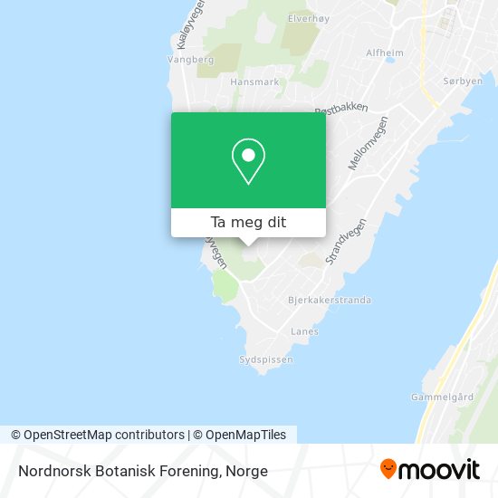 Nordnorsk Botanisk Forening kart