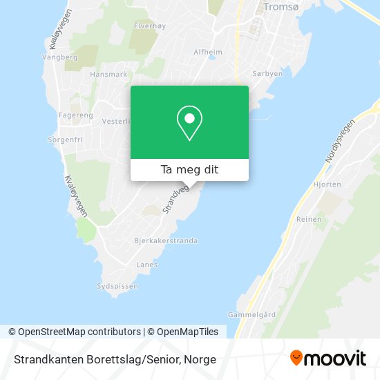 Strandkanten Borettslag/Senior kart