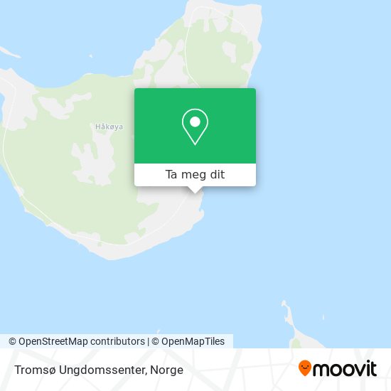 Tromsø Ungdomssenter kart