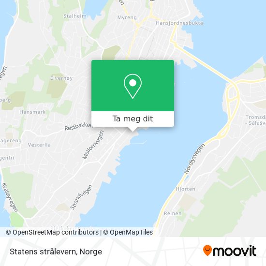 Statens strålevern kart