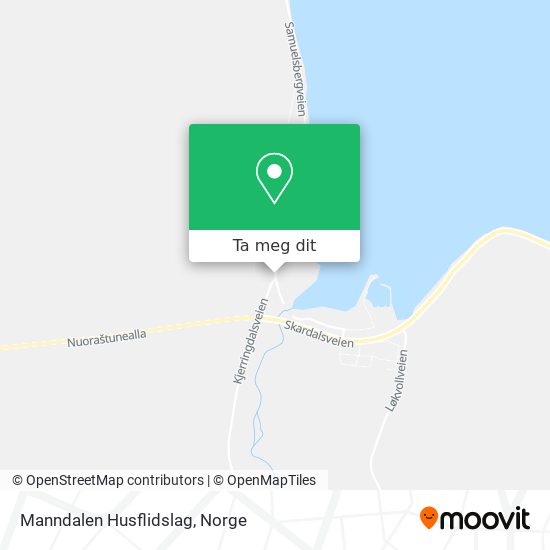 Manndalen Husflidslag kart