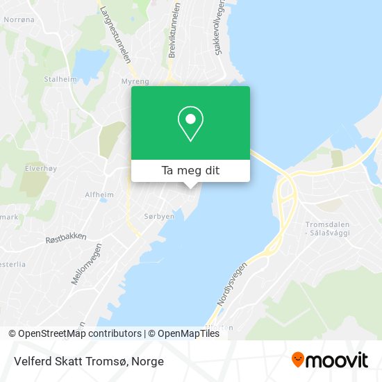 Velferd Skatt Tromsø kart