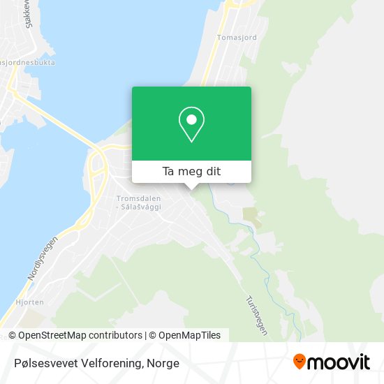 Pølsesvevet Velforening kart