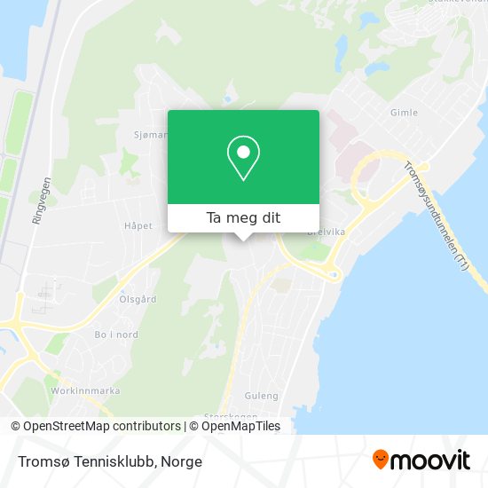 Tromsø Tennisklubb kart