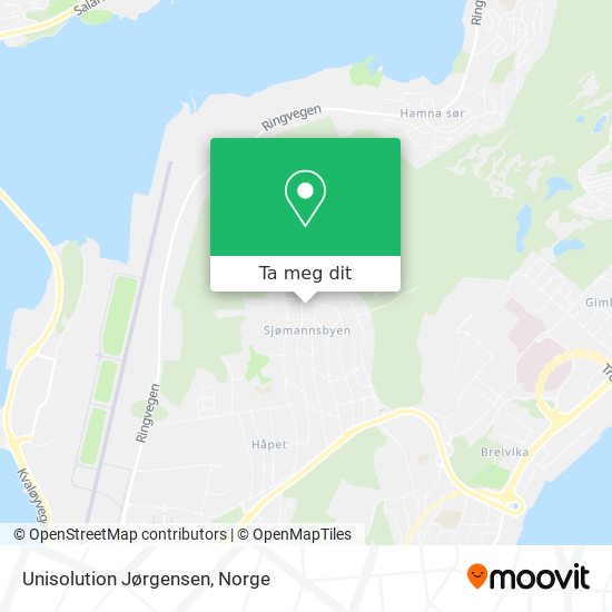 Unisolution Jørgensen kart