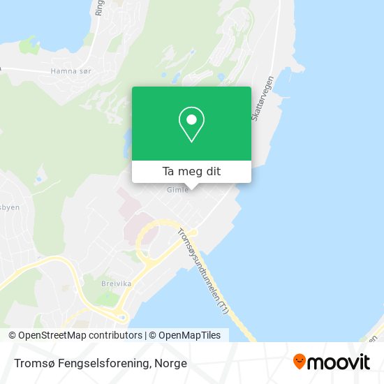 Tromsø Fengselsforening kart