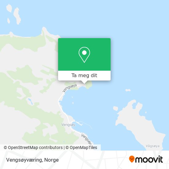 Vengsøyværing kart