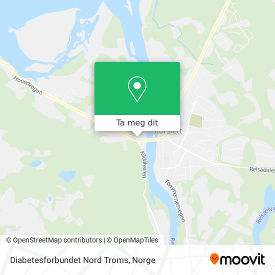Diabetesforbundet Nord Troms kart