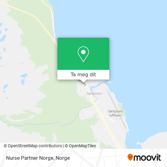 Nurse Partner Norge kart