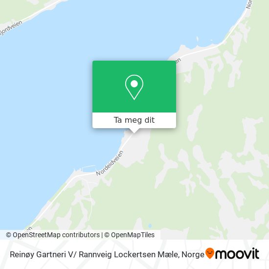 Reinøy Gartneri V/ Rannveig Lockertsen Mæle kart