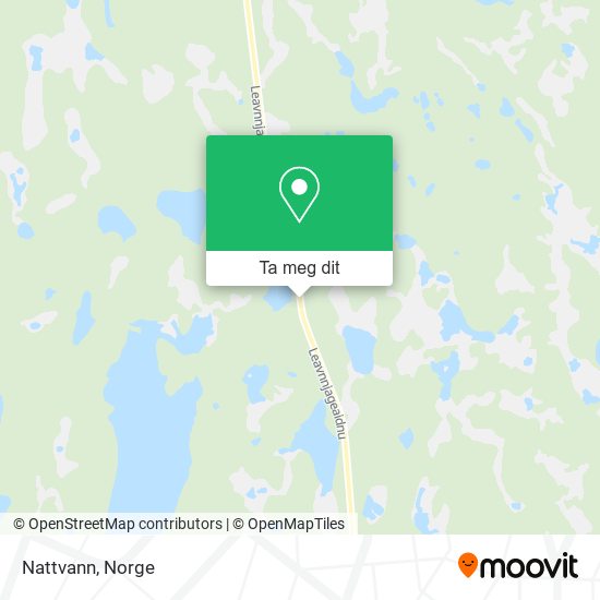 Nattvann kart