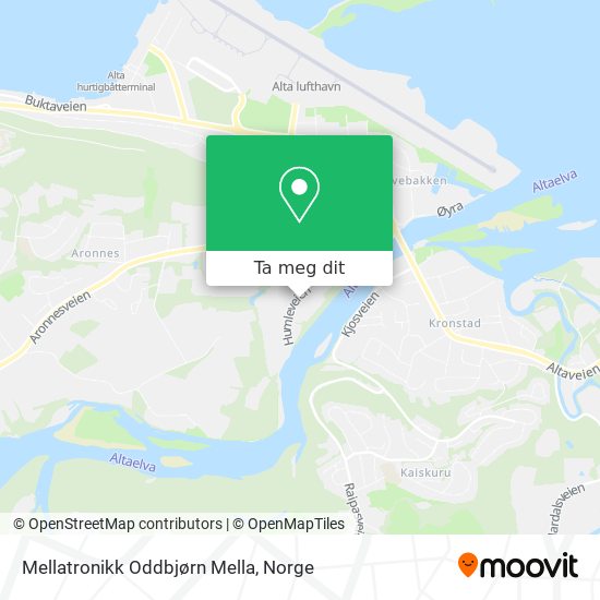 Mellatronikk Oddbjørn Mella kart