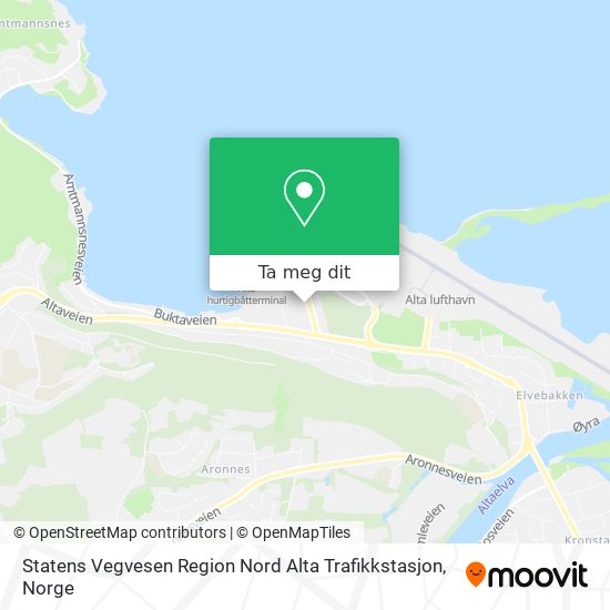 Statens Vegvesen Region Nord Alta Trafikkstasjon kart