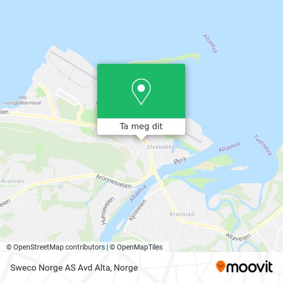 Sweco Norge AS Avd Alta kart
