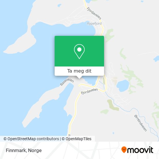 Finnmark kart