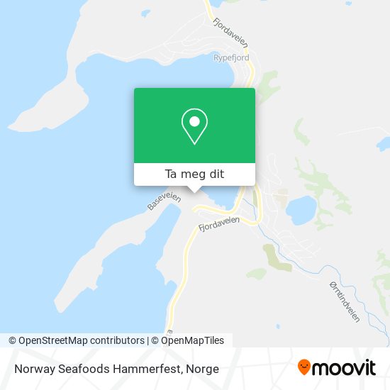 Norway Seafoods Hammerfest kart