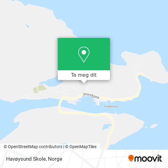 Havøysund Skole kart