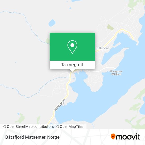 Båtsfjord Matsenter kart