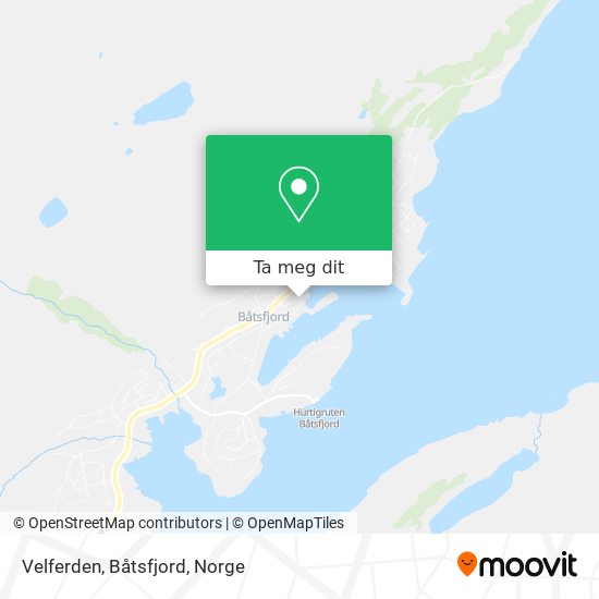 Velferden, Båtsfjord kart