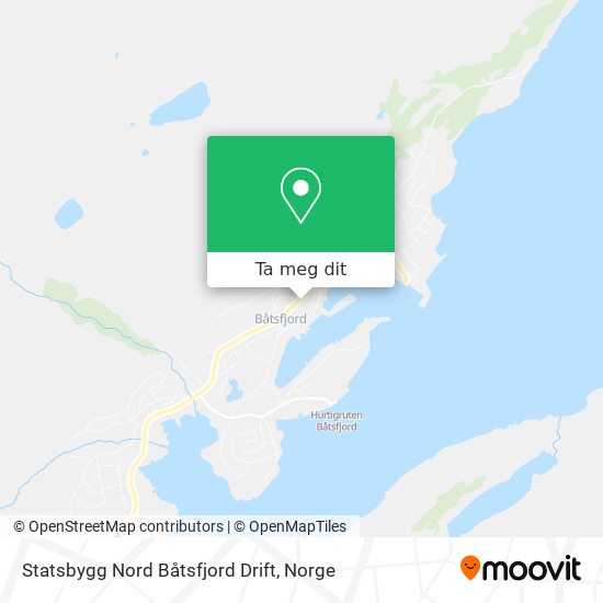 Statsbygg Nord Båtsfjord Drift kart