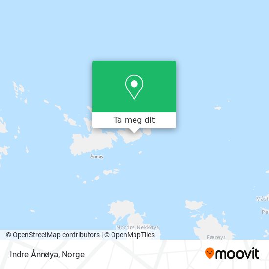 Indre Ånnøya kart
