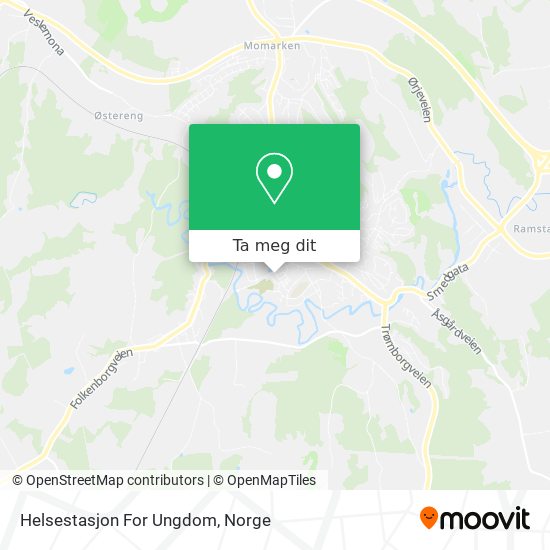 Helsestasjon For Ungdom kart
