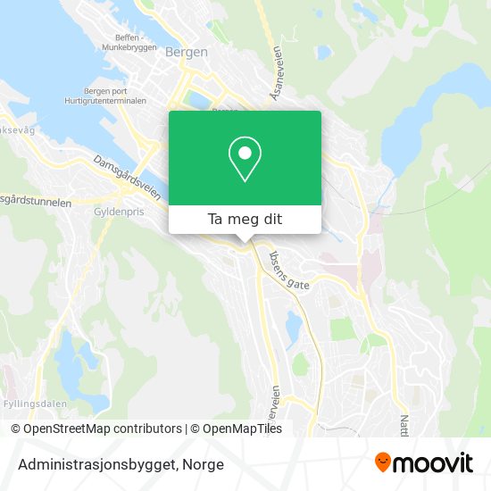 Administrasjonsbygget kart
