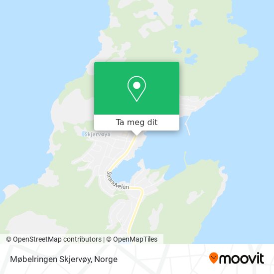 Møbelringen Skjervøy kart