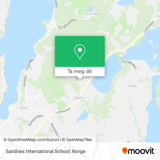 Sandnes International School kart