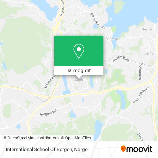International School Of Bergen kart
