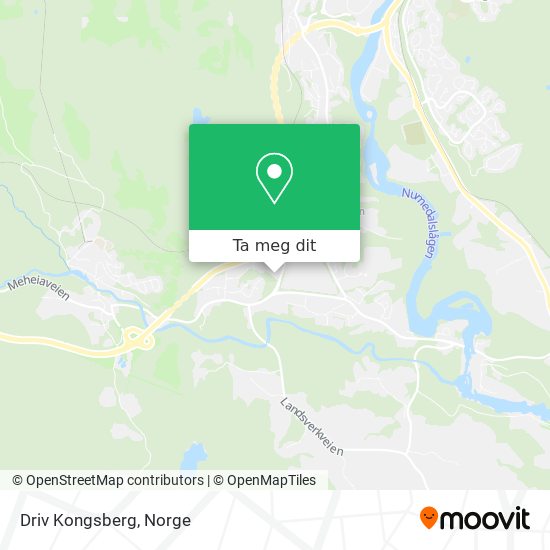 Driv Kongsberg kart